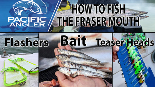 How To Salmon Fish - Fraser River Mouth Chinook Top Producing Flashers & Teaser Heads