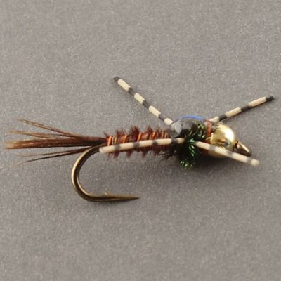 Gold Bead RuBlack Beaderleg Flashback Pheasant Tail