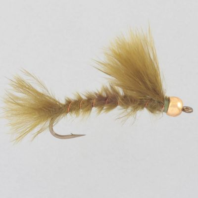 Gold Bead Marabou Damsel