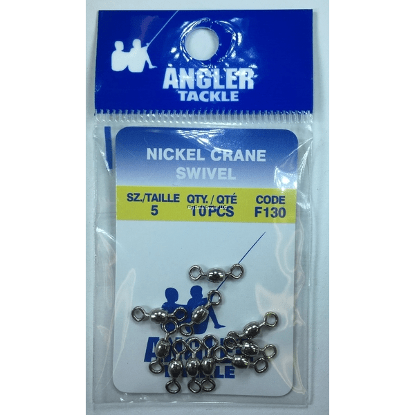 Angler F130 Nickel Crane Swivel