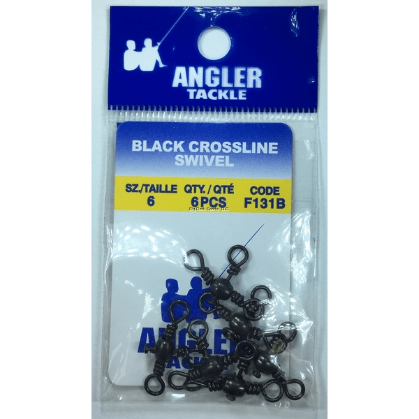 Angler F131B Black Crossline Swivel