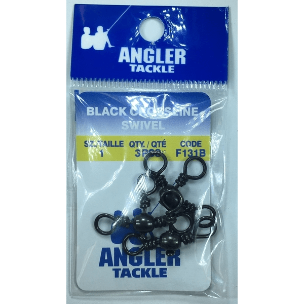 Angler F131B Black Crossline Swivel