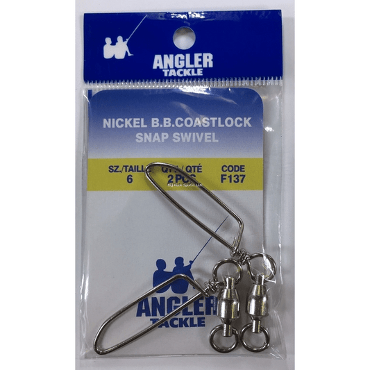 Angler F137 Ball Bear Coastlock Snap