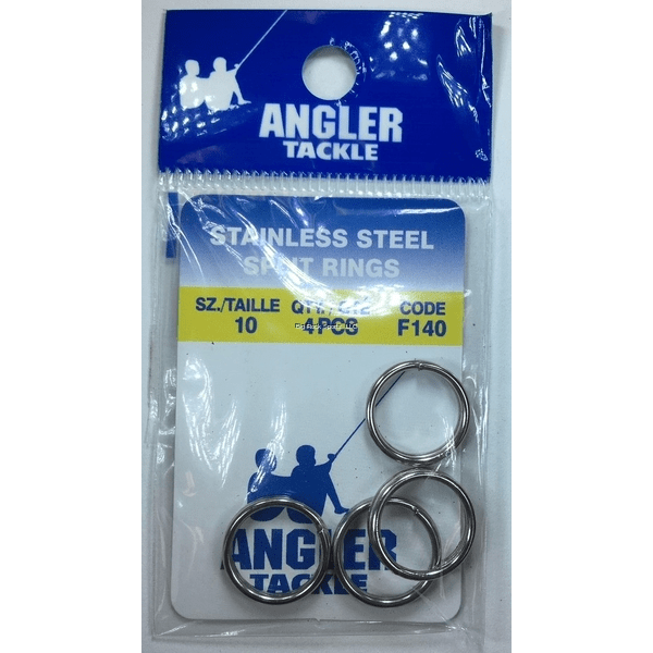 Angler F140 Stainless Split Ring