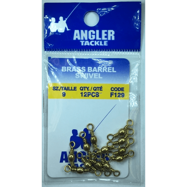 Angler F129 Brass Barrel Swivel