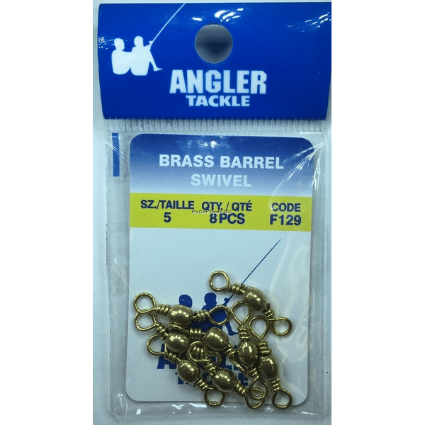 Angler F129 Brass Barrel Swivel