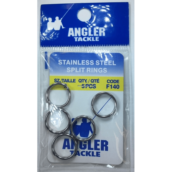 Angler F140 Stainless Split Ring