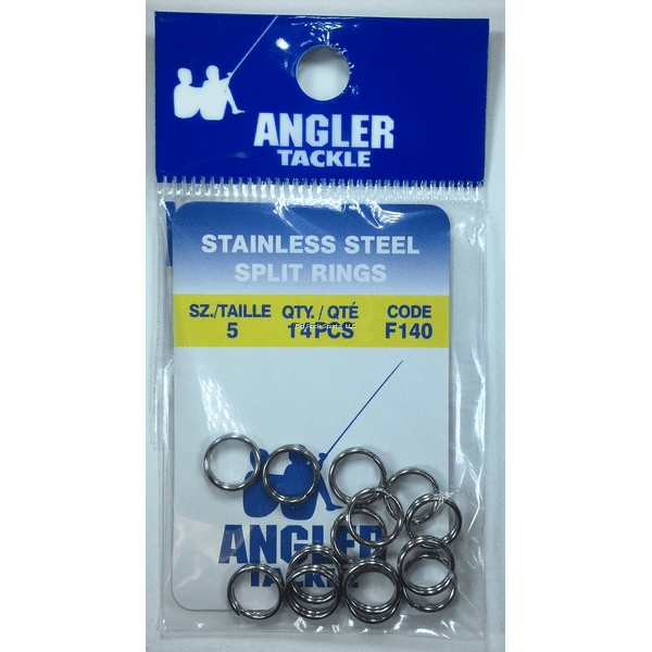 Angler F140 Stainless Split Ring