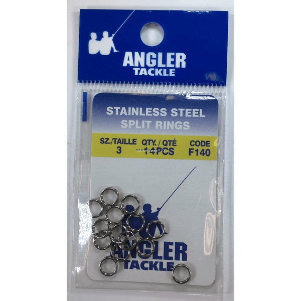 Angler F140 Stainless Split Ring