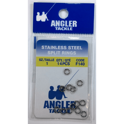 Angler F140 Stainless Split Ring