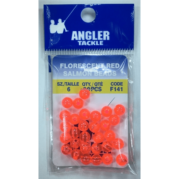 Angler F141 Salmon Red Beads