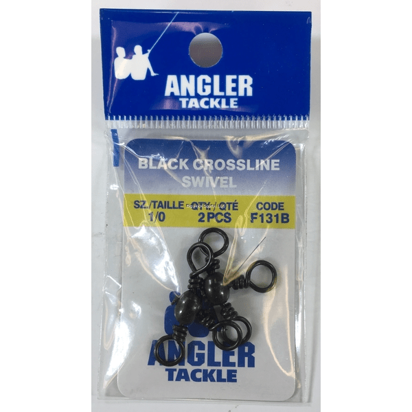 Angler F131B Black Crossline Swivel