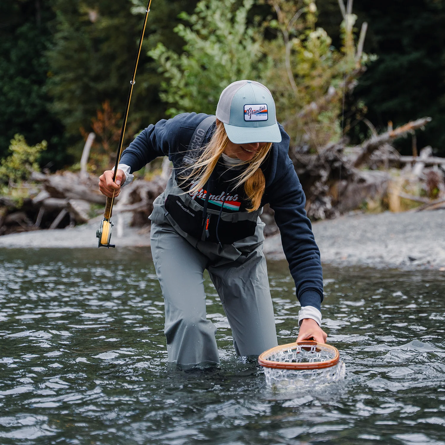 Grundens Women's Bedrock Stockingfoot Wader