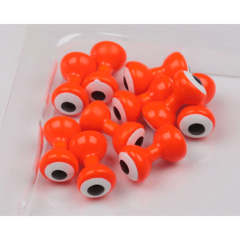 Hareline Double Pupil Brass Eyes