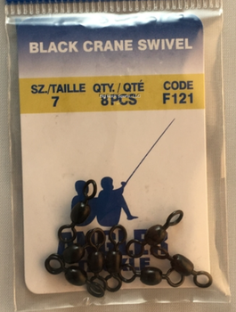 Angler F121 Black Crane Swivel