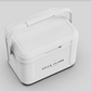 Green Island 5 Quart Hard Cooler - White