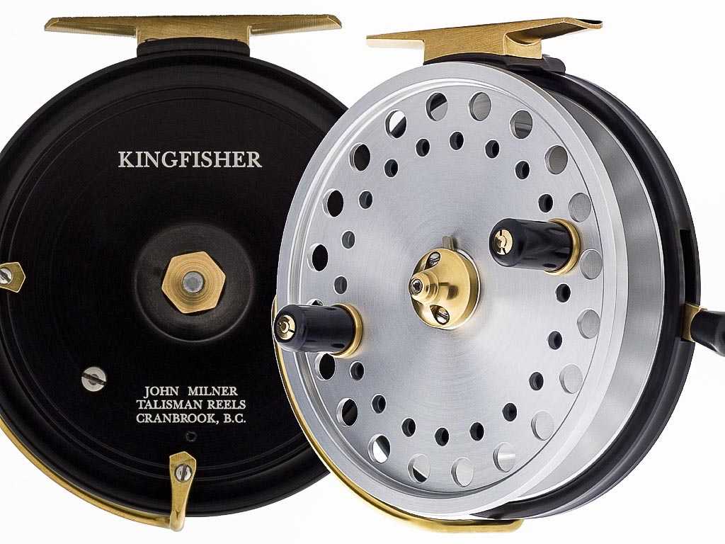 Milner Kingfisher 4 3/8 inch Centerpin Reel