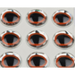 Hareline Oval Pupil 3D Eyes