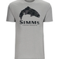 Simms M's Trout Regiment Camo Fill T-Shirt