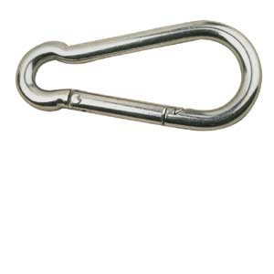 Sea Dog Galvanzied Steel Snap Hook 3/8"