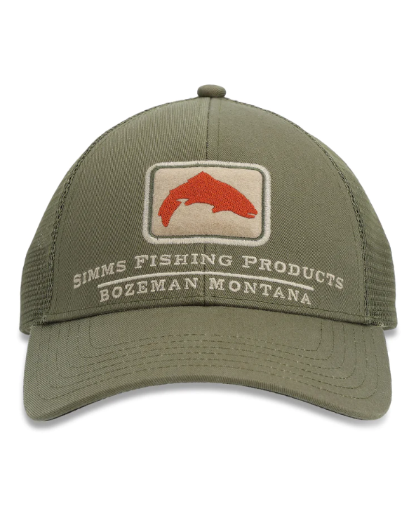 Simms Trout Icon Trucker Hat