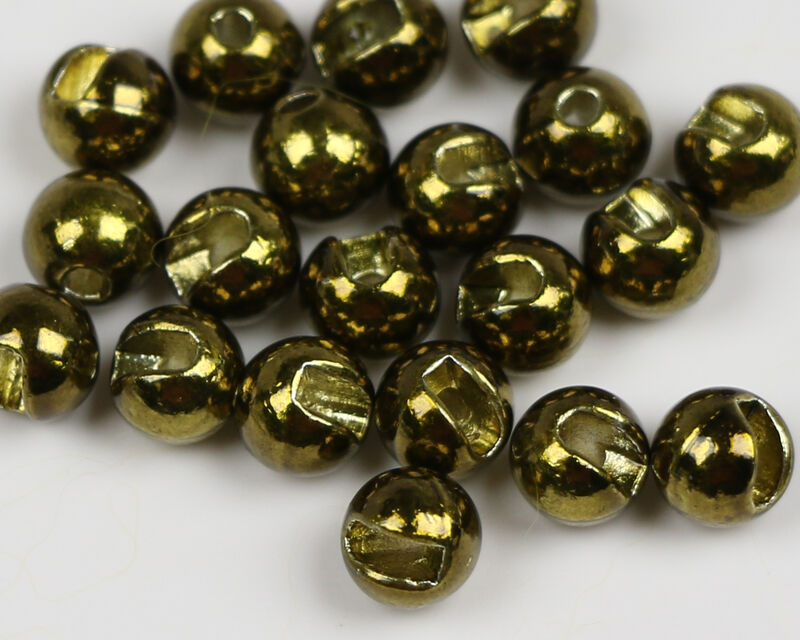 Hareline Slotted Tungsten Beads