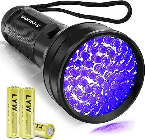 Vansky 51 LED UV Flashlight