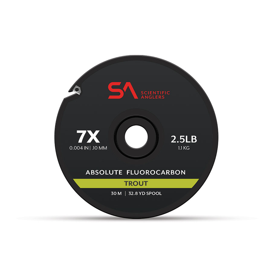 SA  Absolute Fluorocarbon Trout Tippet