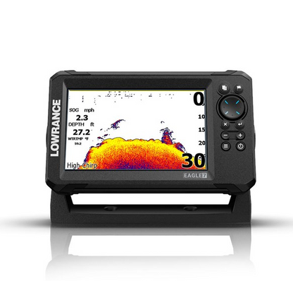 Lowrance Eagle-7 SplitShot™ C-MAP: 7" IPS screen, SplitShot™ HD transducer, C-MAP® Discover microSD card charts (US and Can)