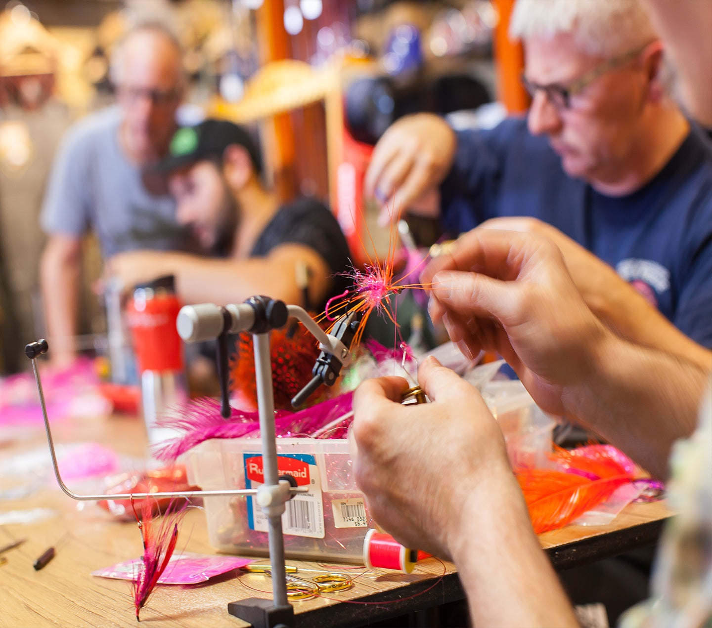 Pacific Angler Course:  Introduction to Fly Tying