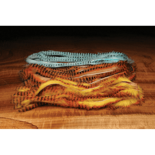 Hareline Tiger Barred Rabbit Strips