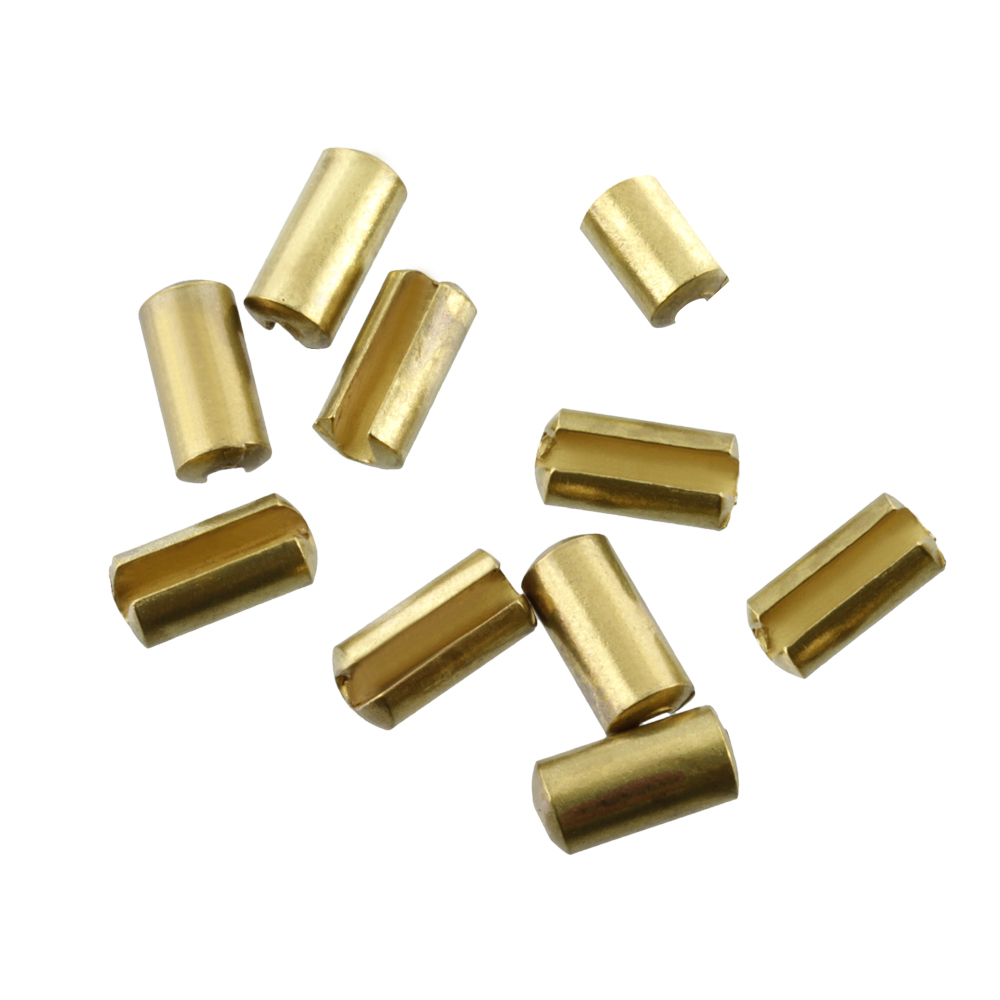 Scotty 1007 Release Clip Locators Slotted Brass (10 Pack)