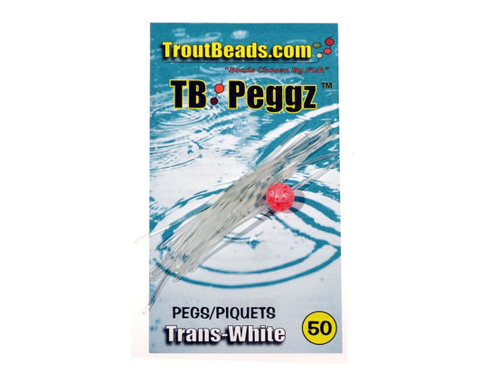 Trout Bead Peggz 50 Pack