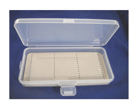 New Phase 1463 Clear Poly Fly Box Slot Foam