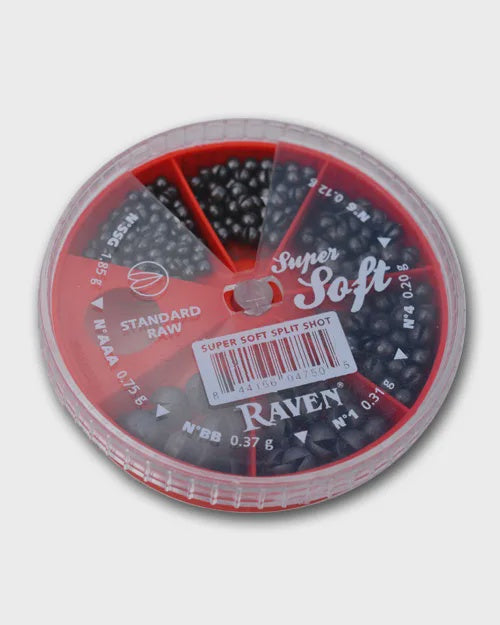 Raven Super Soft Split Shot - Dial Pack