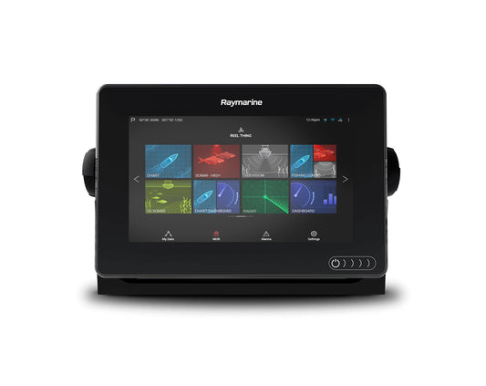 Raymarine Axiom 7 RV, RV100 Transducer, Navionics Plus Map Card