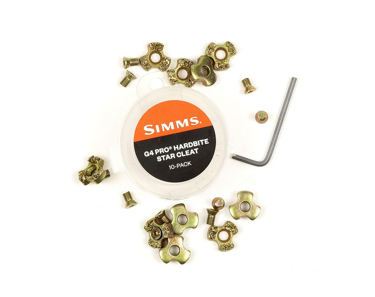 Simms Hardbite Star Cleat 10 Pack