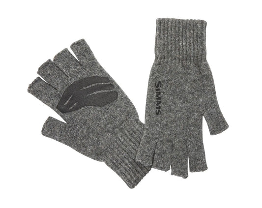 Simms Wool Half Finger Glove