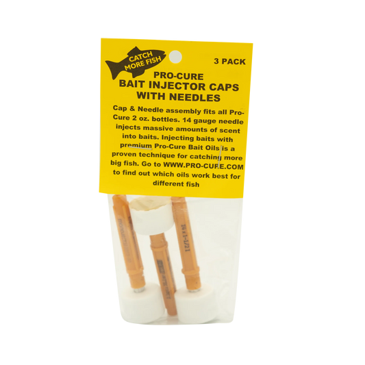 Pro Cure Bait Injector Needle 3 Pack 2 oz